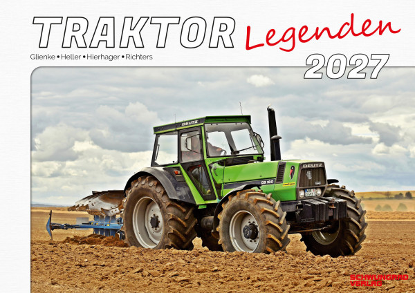 Kalender 2027 Traktor-Legenden im Einsatz