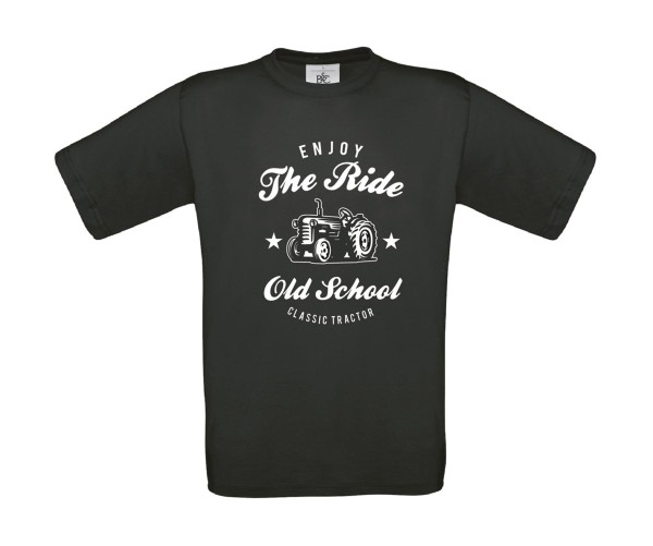 T-Shirt "Classic Tractor - Enjoy the Ride" Größe L