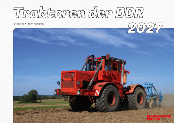 Kalender 2027 Traktoren der DDR im Einsatz