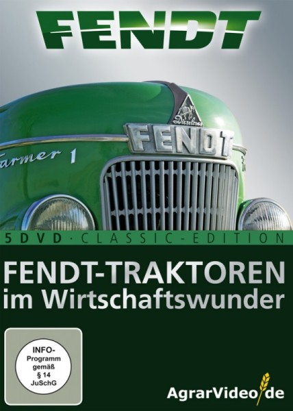 Fendt-Box: Traktoren im Wirtschaftswunder (5 DVDs)