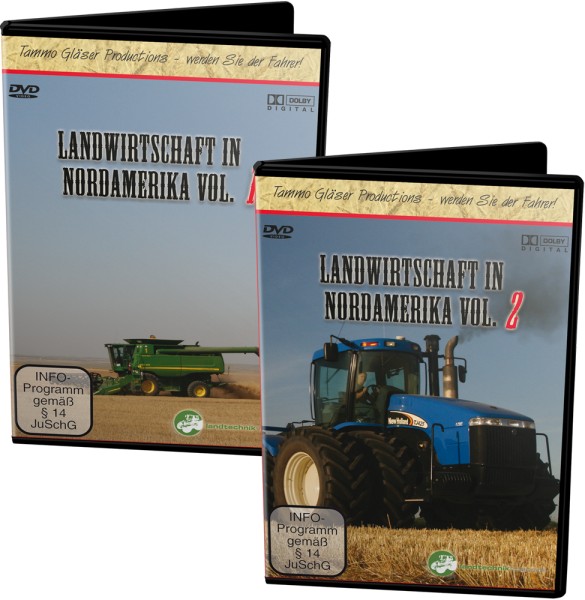 DVD-Paket: Landwirtschaft in Nordamerika - Teil 1 & 2