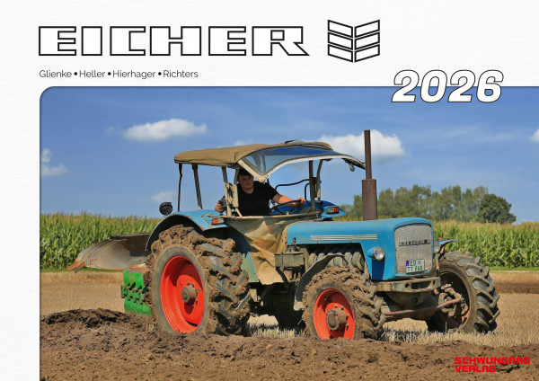 Kalender 2026 EICHER-Schlepper im Einsatz