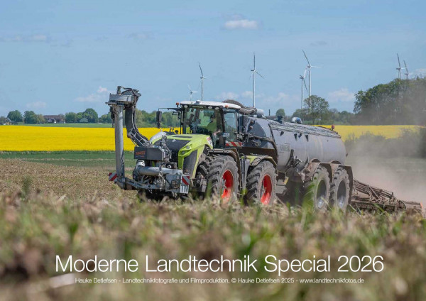 Kalender Moderne Landtechnik Special 2026 CLAAS