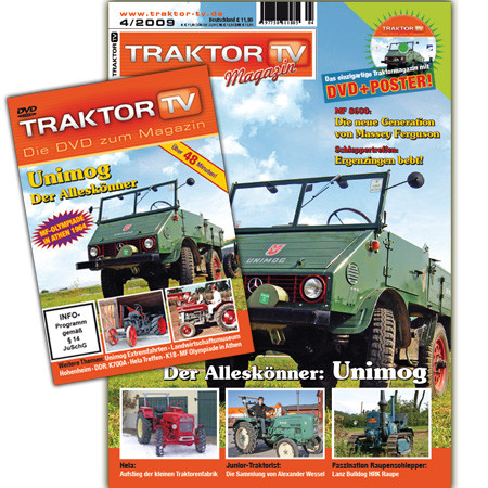Traktor TV - Das Magazin & DVD - Ausgabe August 2009 UNIMOG