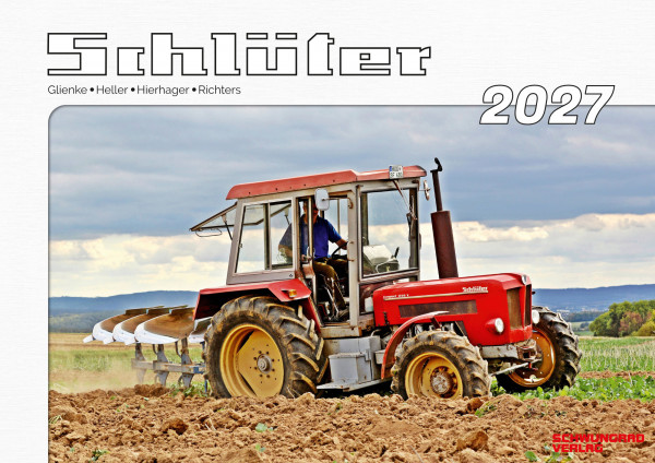 Kalender 2027 Schlüter-Schlepper im Einsatz