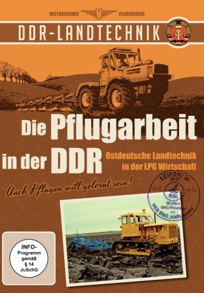DDR - Die Pflugarbeit in der DDR