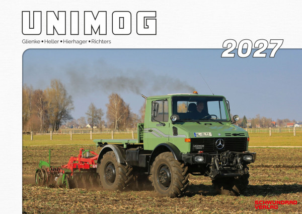 Kalender 2027 Unimog im Einsatz