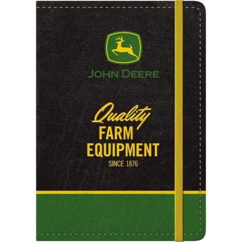 Notizbuch John Deere "Quality Farm Equipment Since 1876"