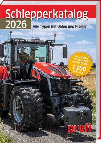 Buch: Schlepperkatalog 2026 - alle Typen mit Daten und Preisen